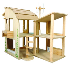 GREEN DOLLHOUSE